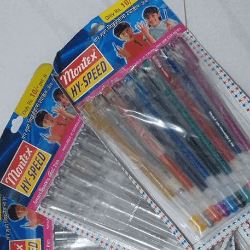 Montex  HI Speed Sparkle Gel Pen পাইকারি দামে মন্টেক্স জরি কলম