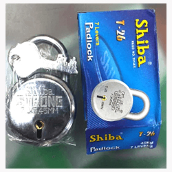 Shiba  Seven Levers pad lock T 26  পাইকারি তালা
