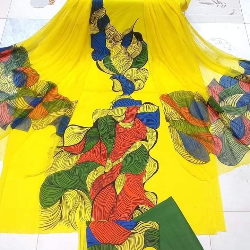 Screen printed pure cotton 3 piece collection । স্ক্রিন প্রিন্ট পিউর কটন কালেকশন