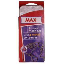 Max Geometry Box, 9 Pieces Set (ম্যাক্স জ্যামেতি )