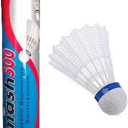 Plastic Smash 500 Badminton Shuttlecock
