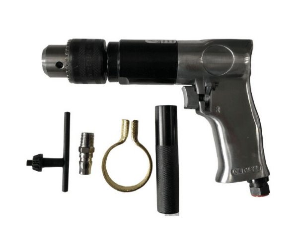 Air Pneumatic Drill- 13mm or 1-2″ Size Black