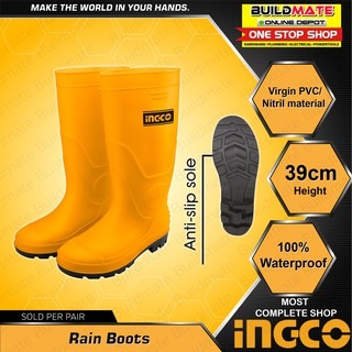 Safety Gum Boots Brand INGCO