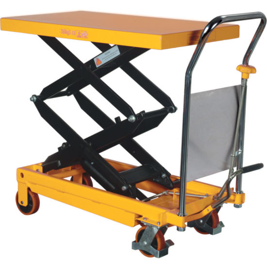 Portable Manual Hydraulic Scissor Lift Table Truck 300KG