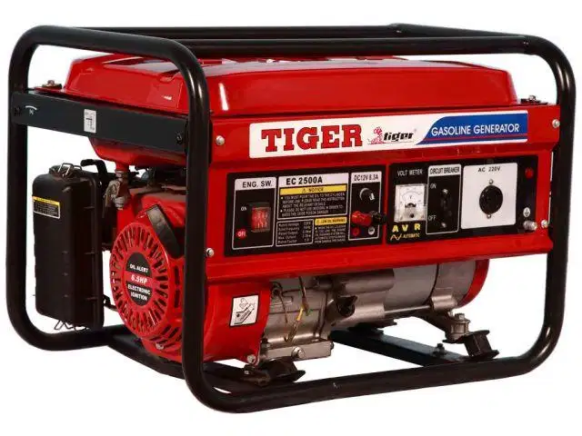 Gasoline Generator 5.5KW 25Ltr Key Start with Battery