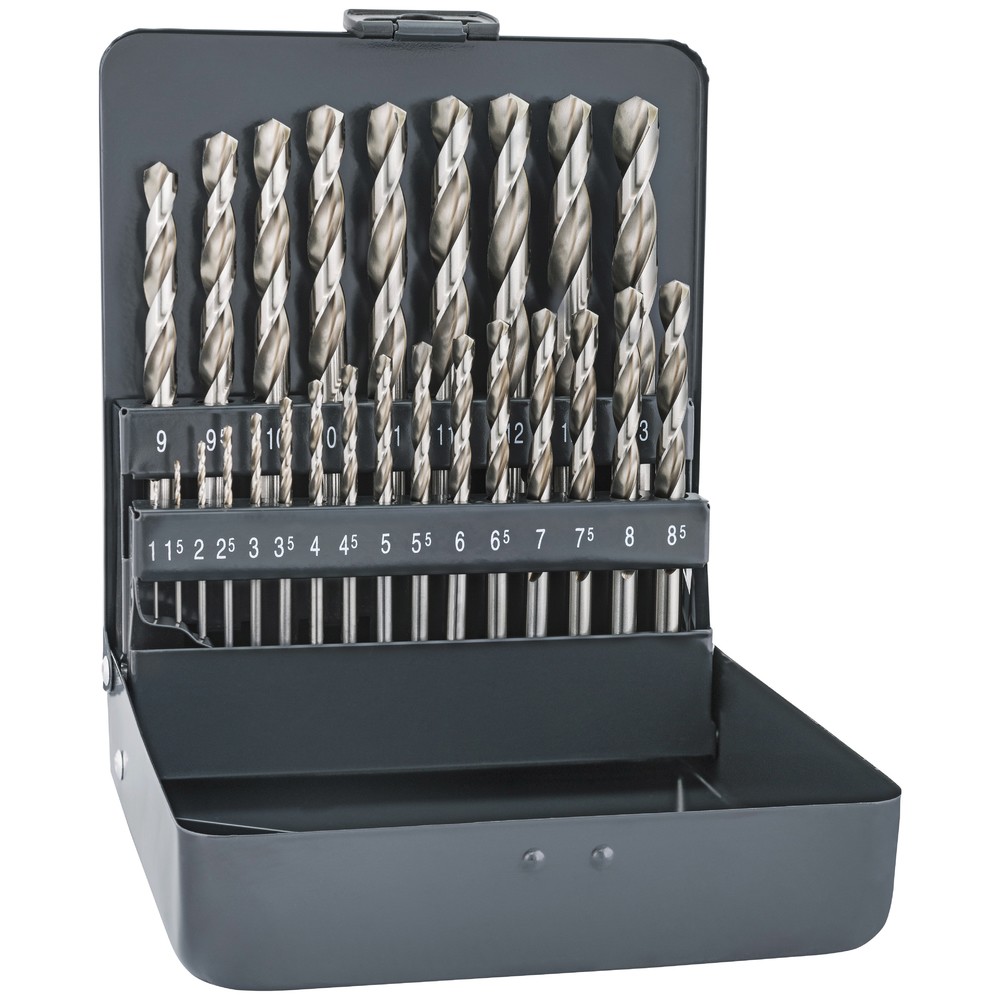 JK HSS Drill Bit Set (1-13mm) 25 Pcs