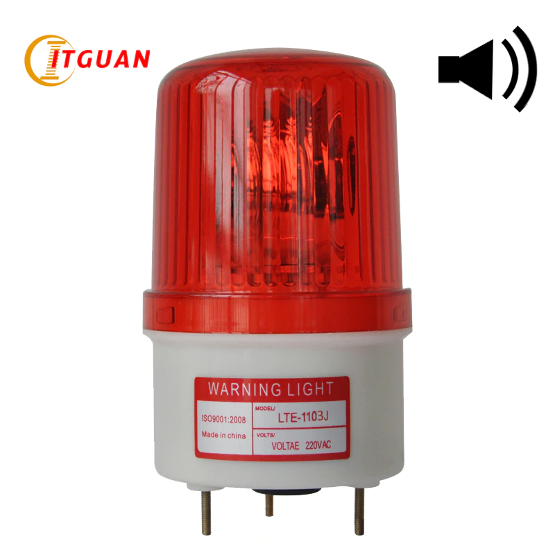 Rotary Warning Light-Red