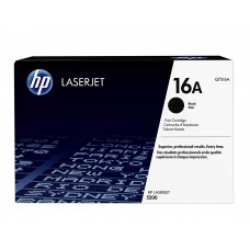 HP 16A Black Original LaserJet Toner Cartridge (For LJ5200)