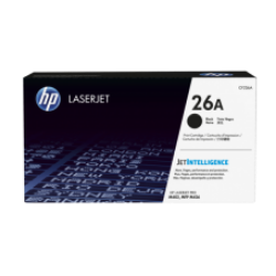 HP 26A Black Original LaserJet Toner Cartridge (For M402DN)