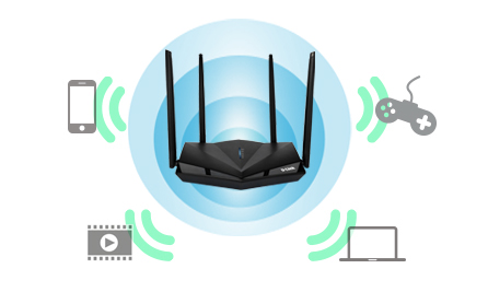 D-Link DIR-650IN N300 300mbps WiFi Router