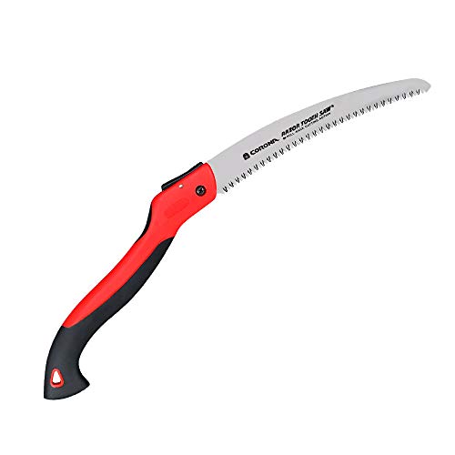 Folding Pruning Saw, 10 Inch Curved Blade | hat korat