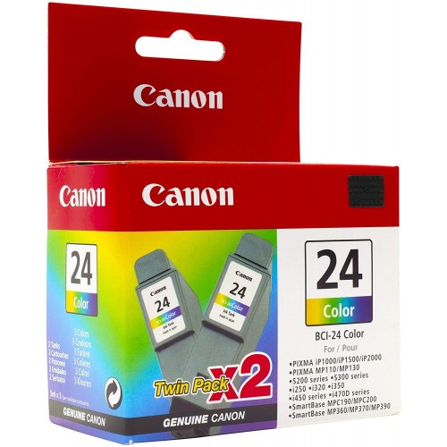 Canon BCI-24 Twin Pack Black Cartridge
