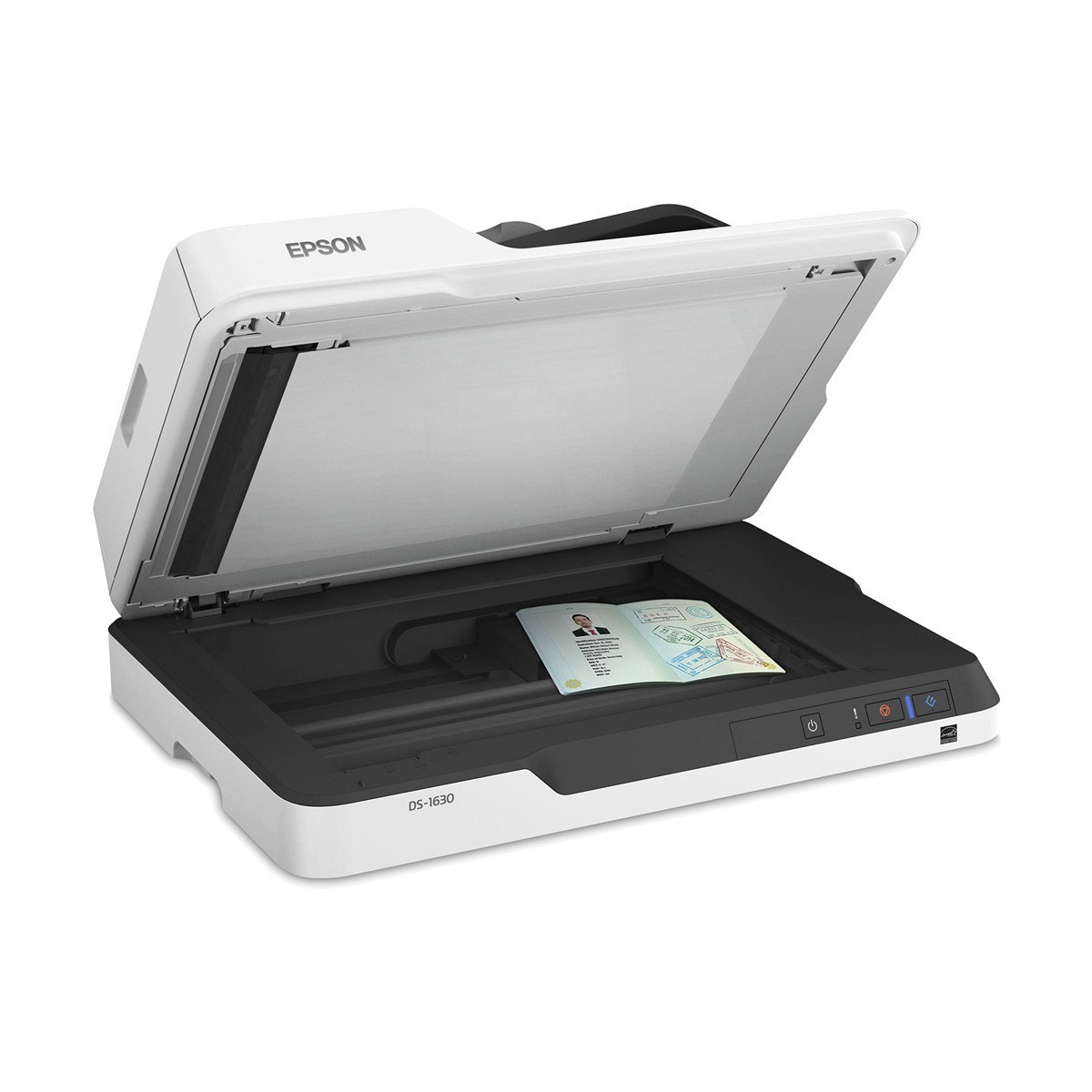 Epson DS-1630 Flatbed and Sheet Fed Color Legal Document Scanner with ADF