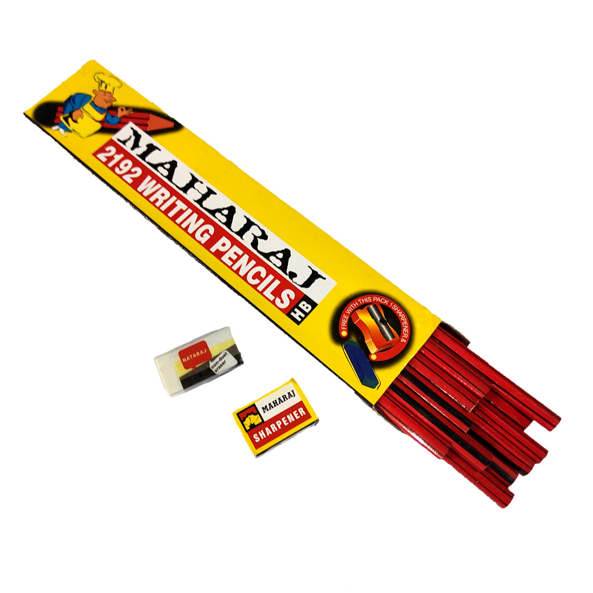 Maharaj HB Pencil - Black - 12pcs