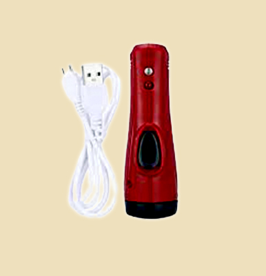 মিনি রিসার্জেবল লাইট Mini Rechargeable LED Torch Light (Jy 8670 )