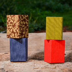 Jute pen holder