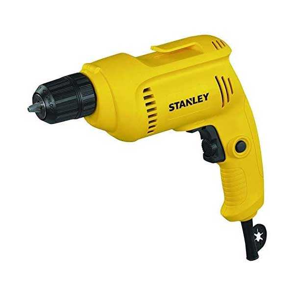 550W 10mm Rotary Drill with Keyless Chuck Stanley Brand STDR5510C-B5