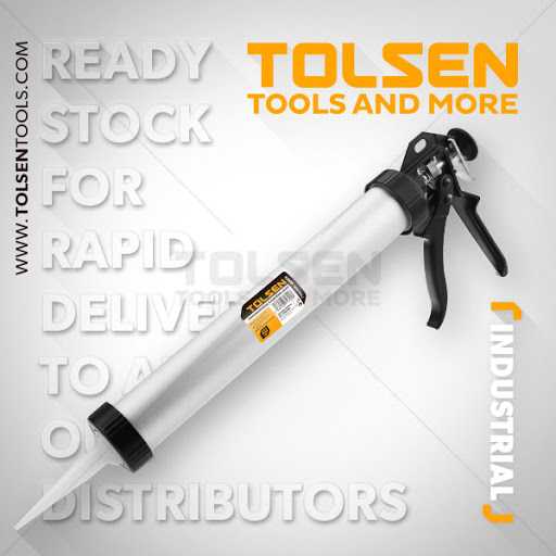 375mm Professional Heavy Duty Caulking Gun Tolsen Brand