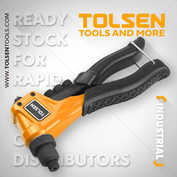 190mm- 8″ Hand Riveter Tolsen Brand 43099