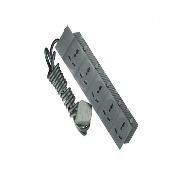 250V 13A Heavy Duty 5 Point Extension Socket Multiplug