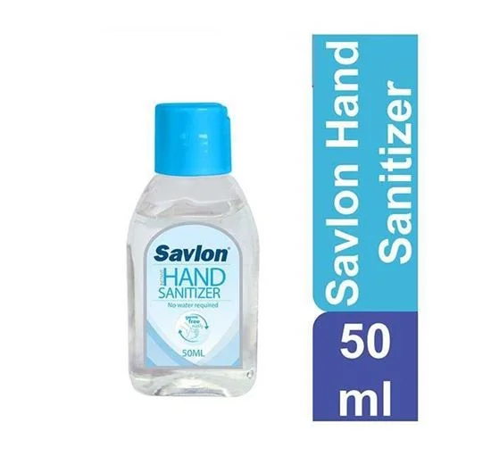 Best Savlon Hand Sanitizer 50ml – For Protecting Against Germ, Bacteria