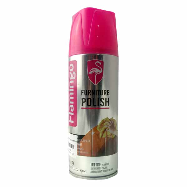 450 ml Furniture Polish Spray Flamingo Brand