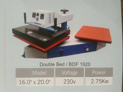 Double bed Heat Press Machine