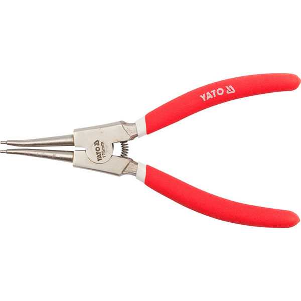 7 Inch 175mm Circlip Pliers In External Straight Jaw Yato Brand YT-1984