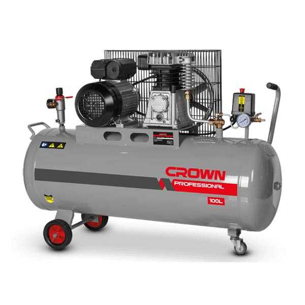 Crown 2HP Air Compressor 220-230V 980RPM 100L CT36031