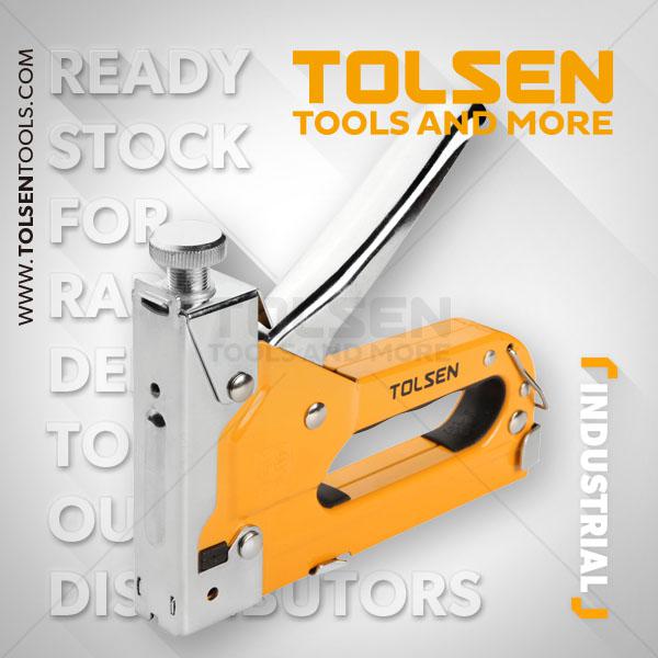 Heavy Duty 3 Way Staple Gun Tolsen Brand 43021