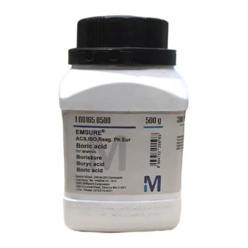 Boric Acid Powder, 500gm, Merck Germany