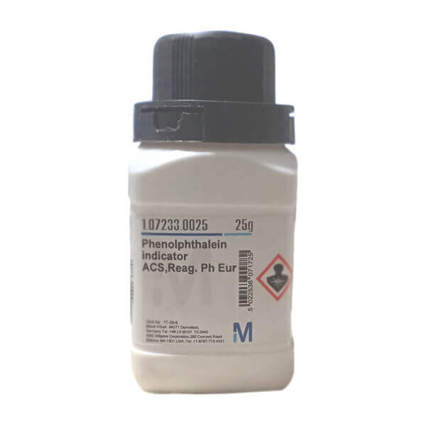 Phenolphthalein Indicator 25gm Lab Grade, Merck Germany