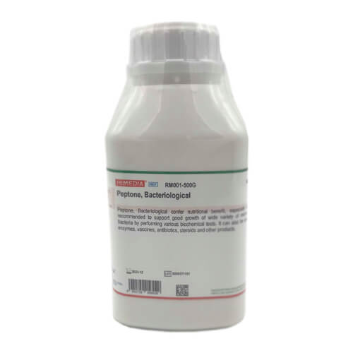 Bacteriological Peptone, 500gm Hi-Media