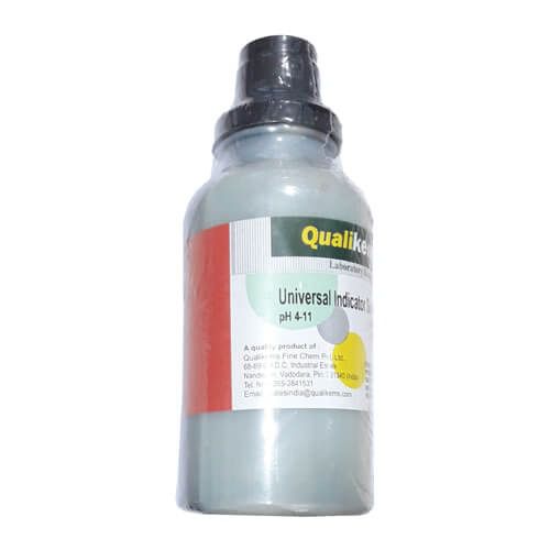 Qualikems pH Indicator Solution, 500ml