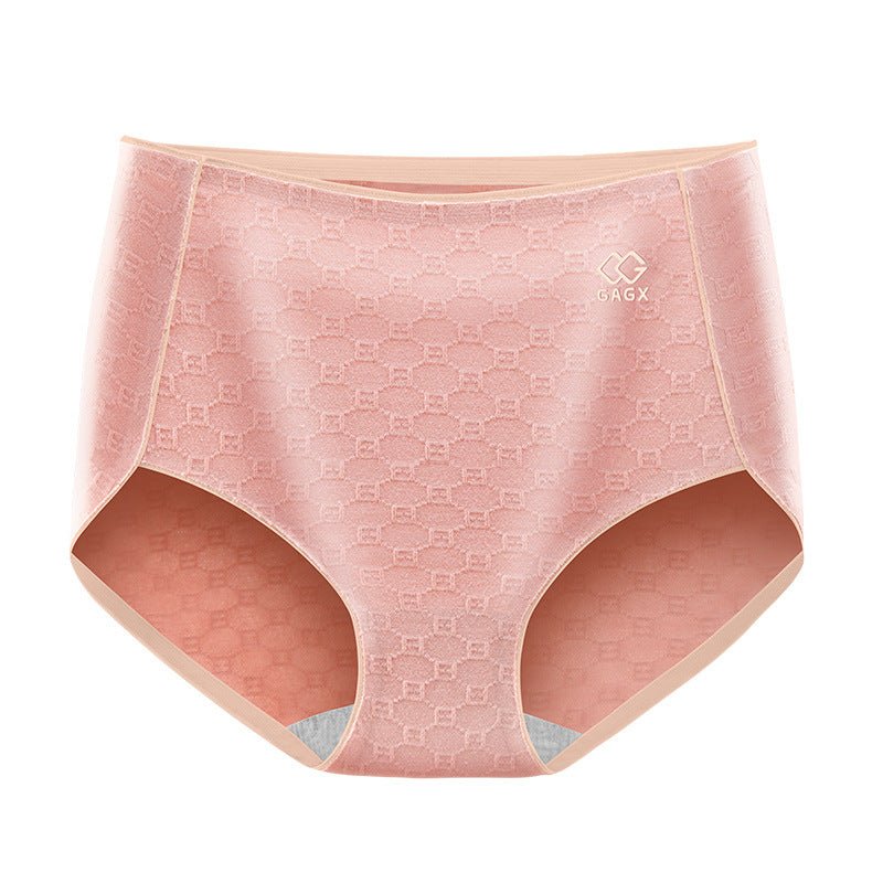 New Seamless High Waist Women's Jacquard Cotton Belly Shirnk Panties thumbnail 3
