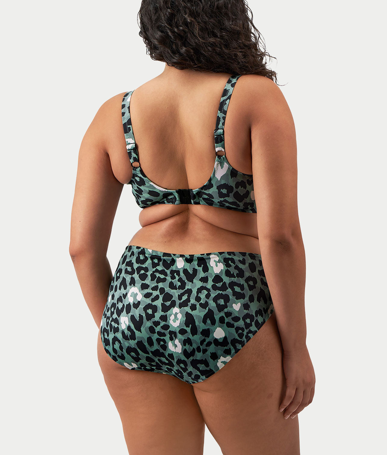 Plus Size Jungle Bay Plunge Bikini Top thumbnail 2