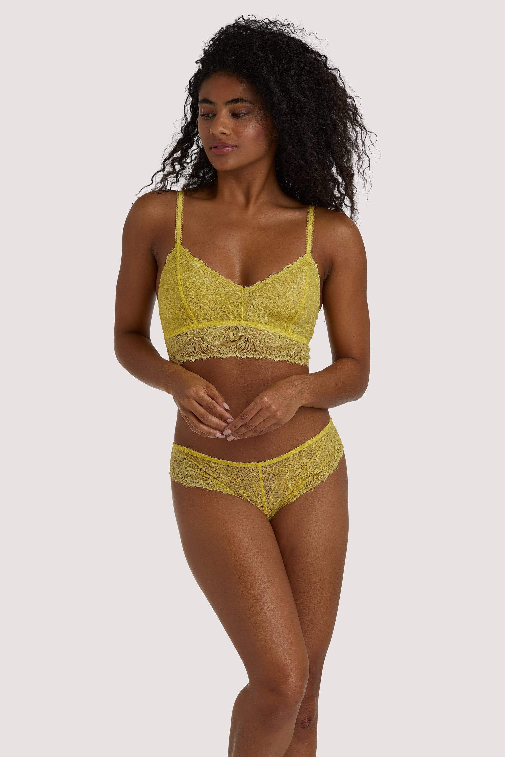 Ariana Yellow Everyday Bralette thumbnail 2