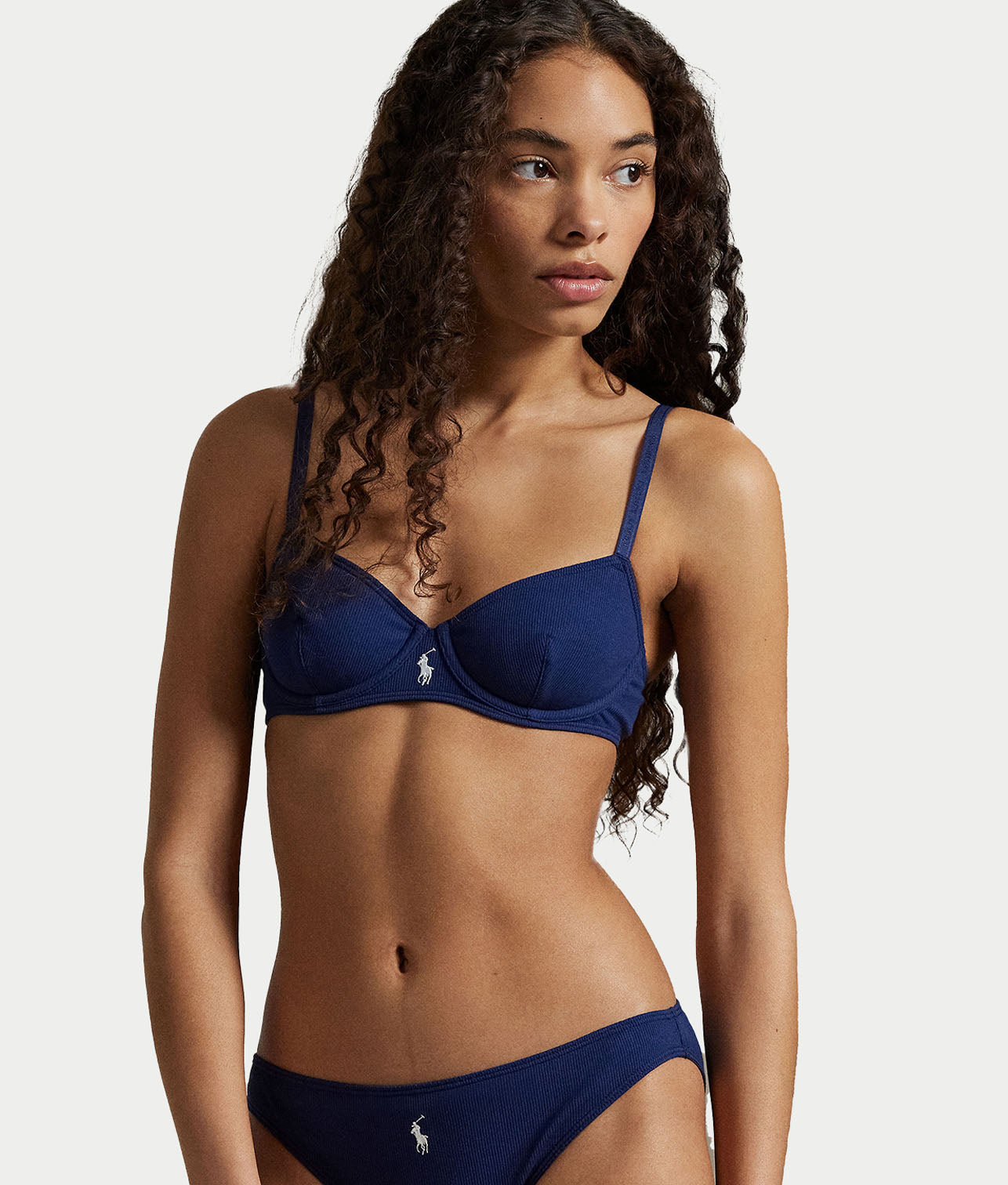 Modern Rib Demi Bra