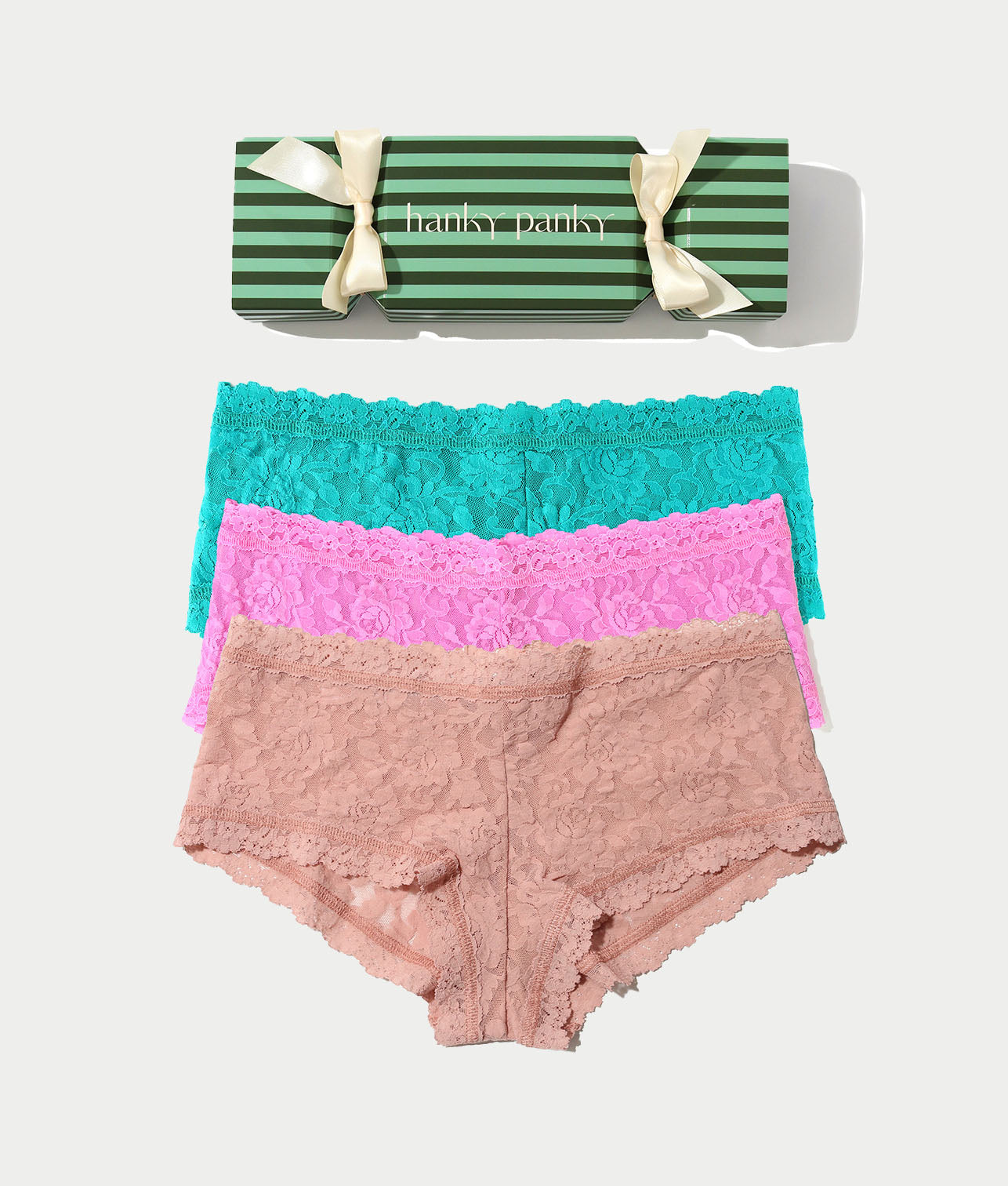 Holiday Cracker Boyshort 3-Pack