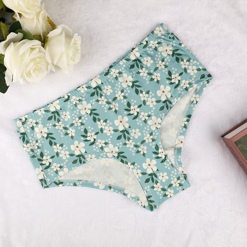 High-quality Women's Cotton Knitting, High-waist, Hip-Lifting Breathable Boxer Panties thumbnail 2