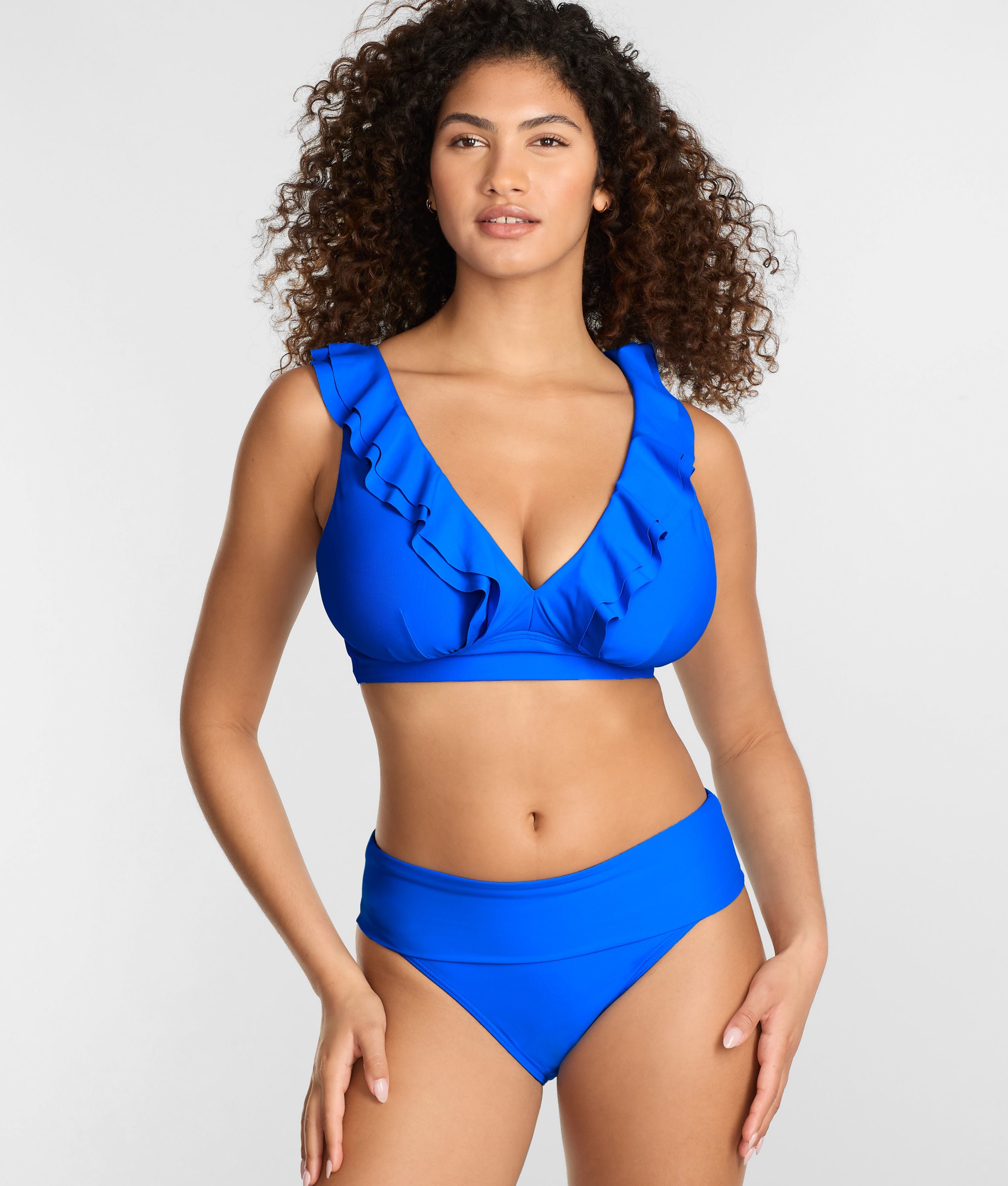 Willa Ruffle Wire-Free Bikini Top
