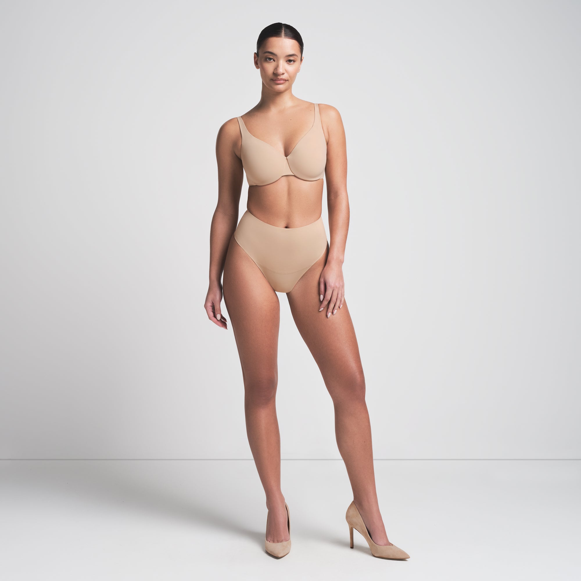 SMOOTHING INTIMATES UNLINED MINIMIZER BRA | CLAY thumbnail 2