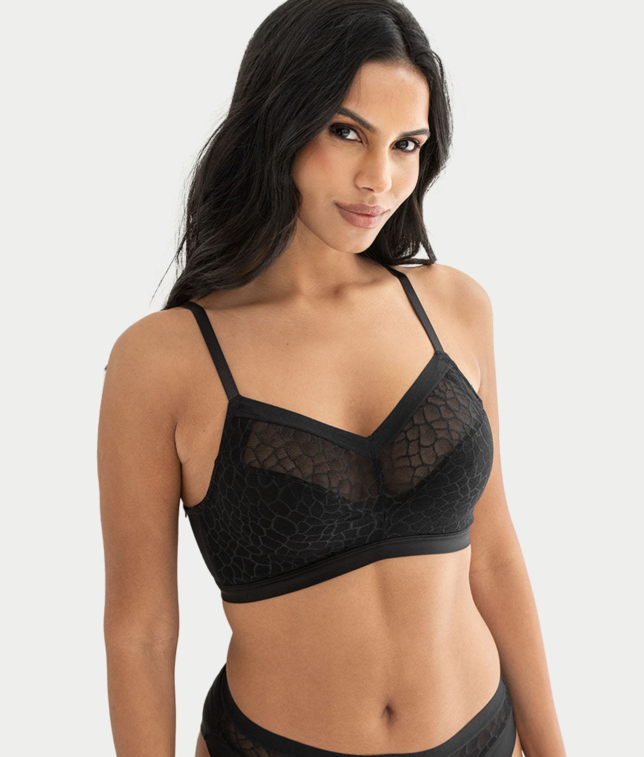 Geo Sculpt Wire-Free Bra