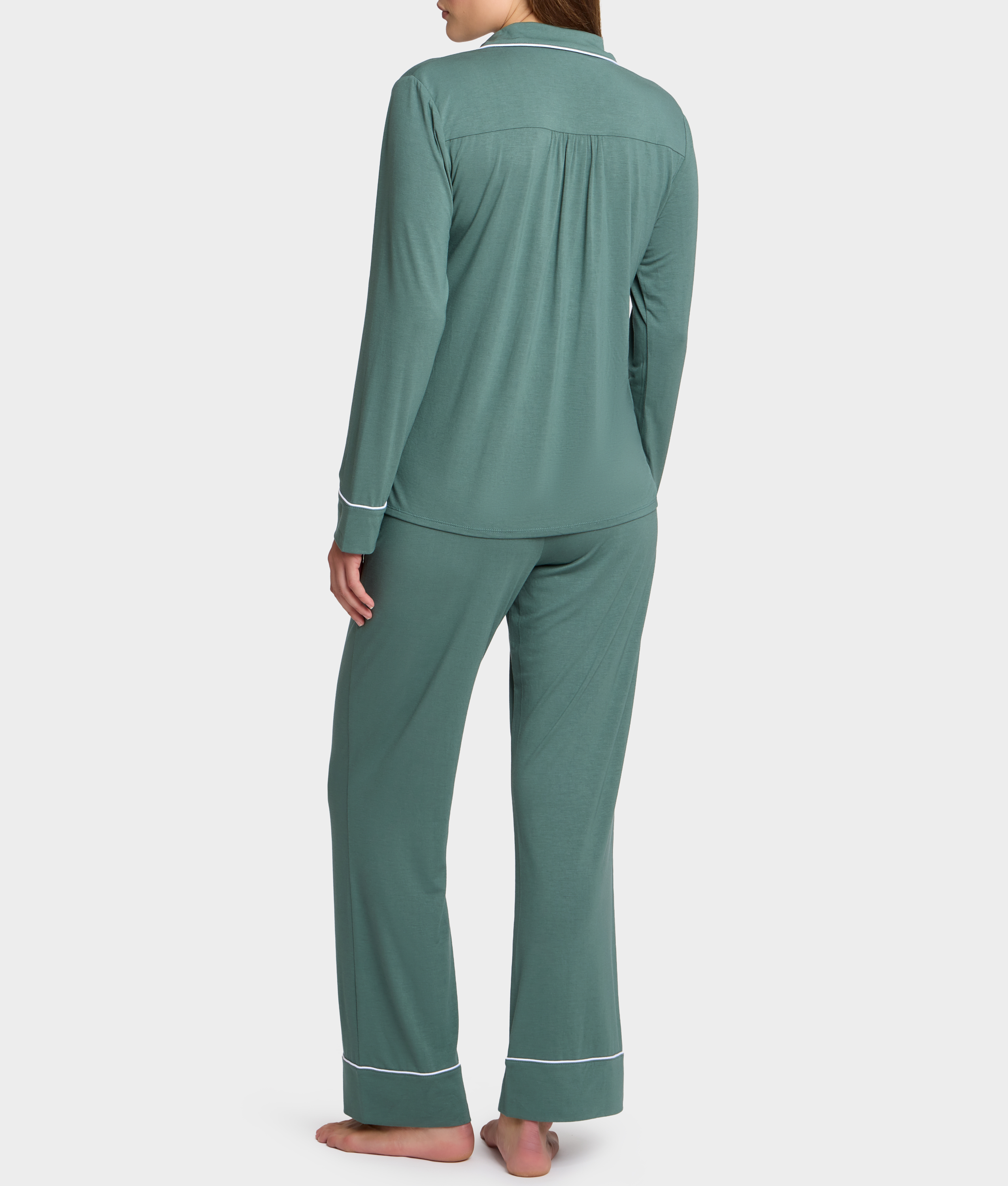 The Cooling Piped Pajama Set thumbnail 3