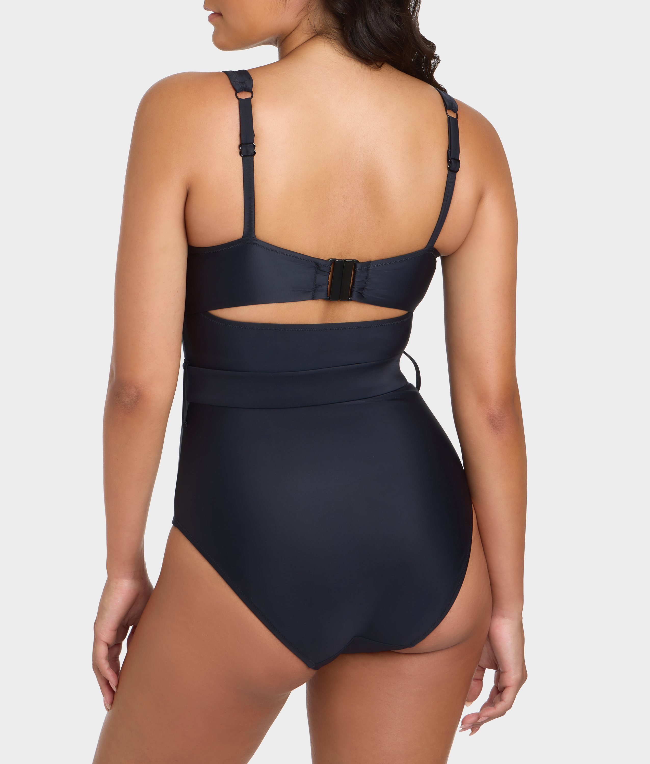 Serene Underwire Belted One-Piece Swimsuit thumbnail 2