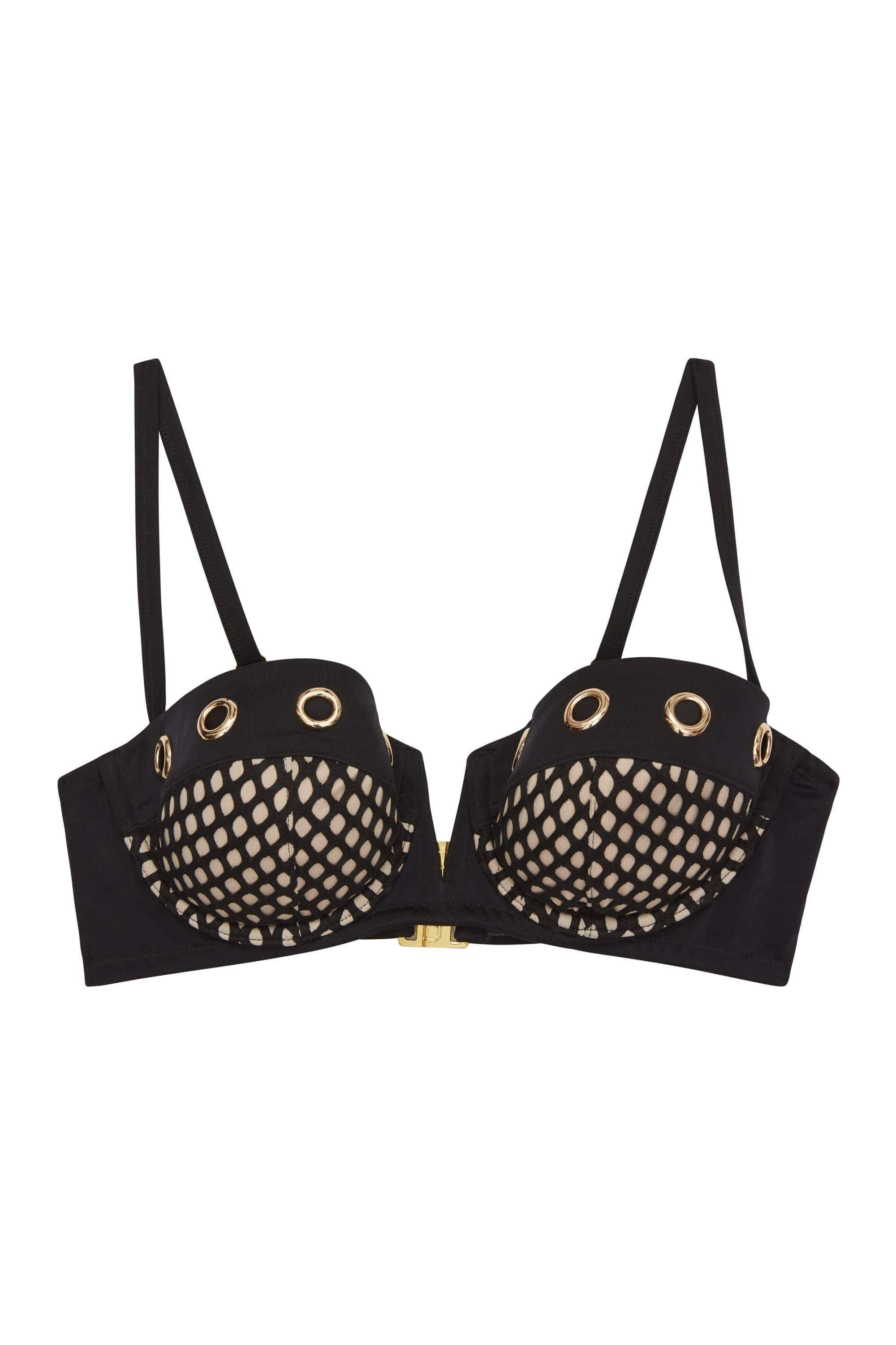 Eyelet underwired balcony top B - F Cups thumbnail 2