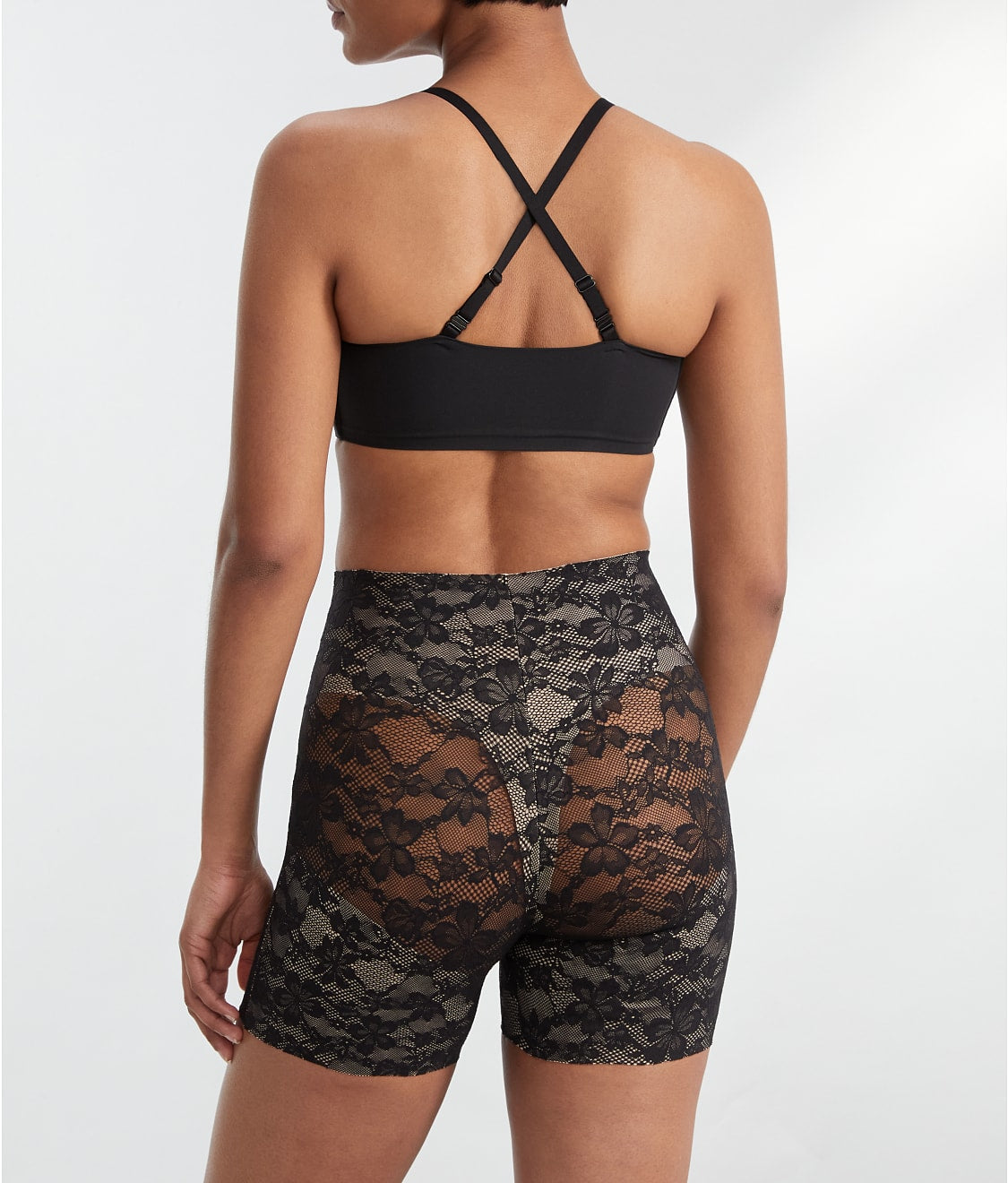 The Smoothing Lace Mid-Thigh Shaper thumbnail 2