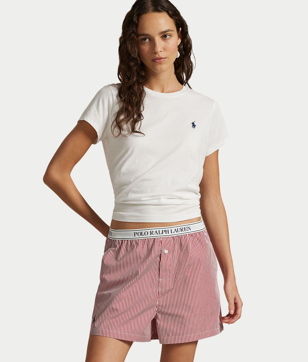 Woven Stripe Boxer