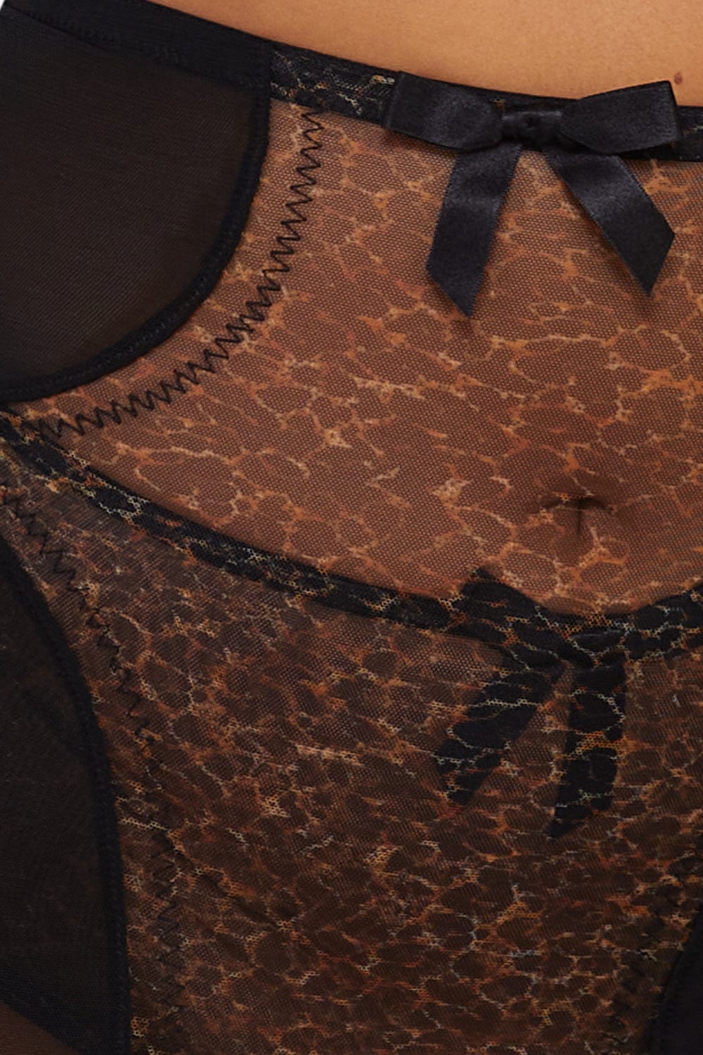 Hazel Leopard Print Girdle thumbnail 3
