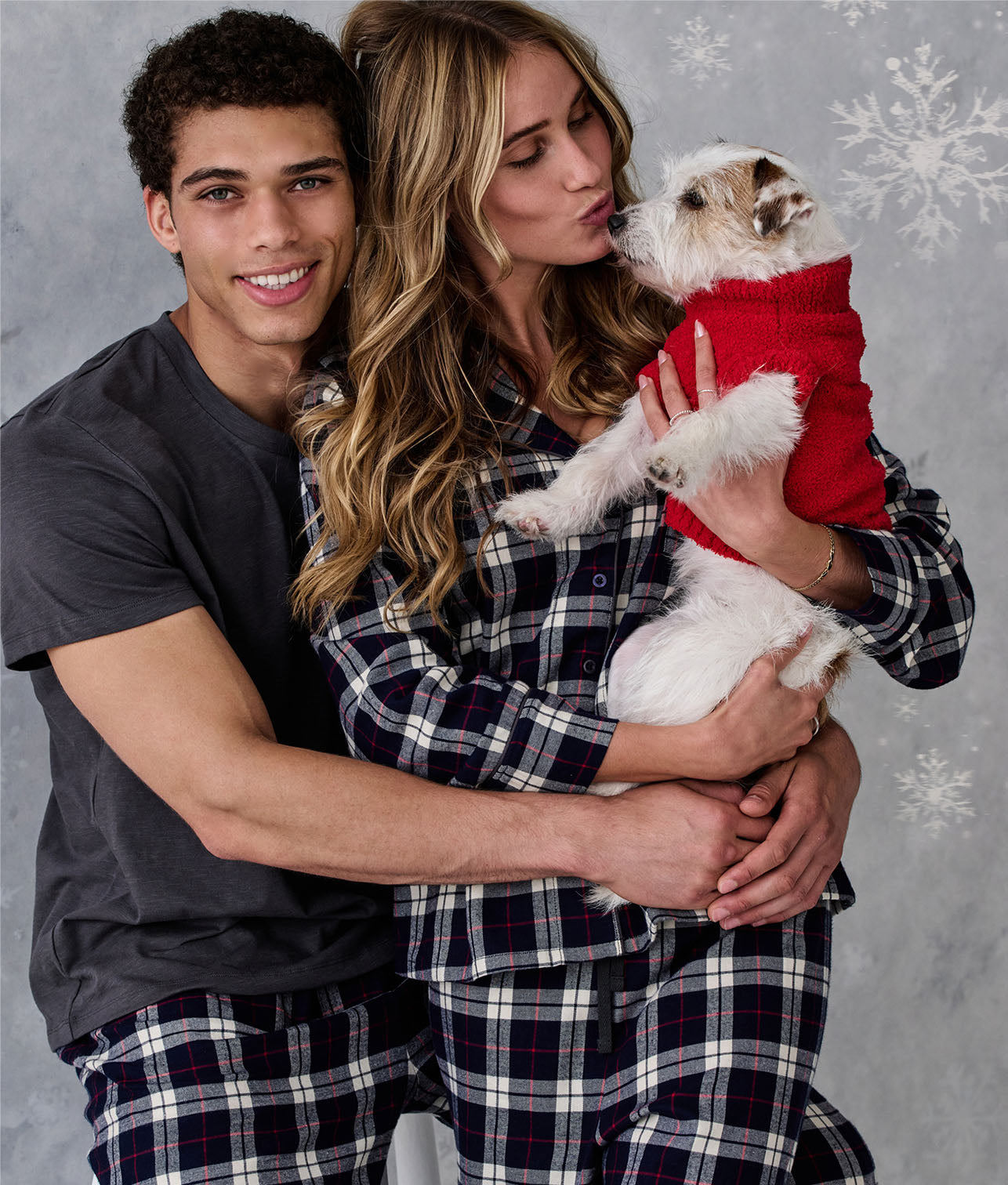 The Cozy Plaid Men's Brushed Cotton Pajama Set
